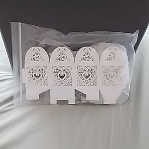 Elegant White Lace Design Accessory